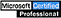 We are Microsoft Certified Professional