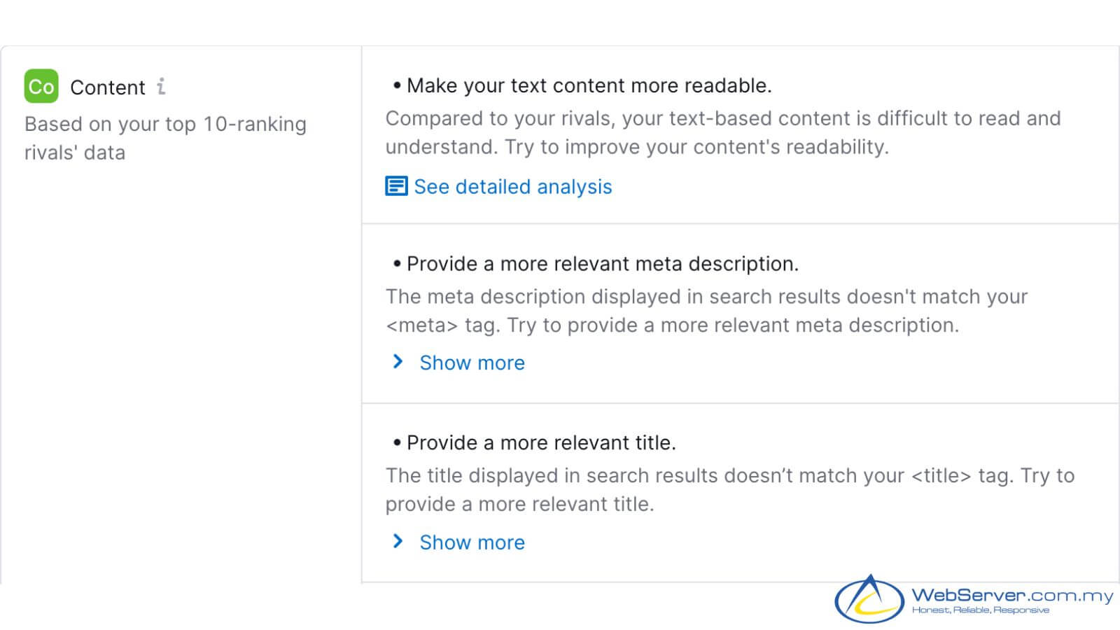 seo writing tools for compelling meta description and title tag