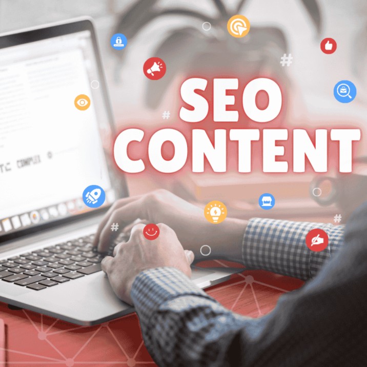 Content Marketing with on-page optimisation techniques to enhance online visibility for websites