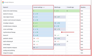 What SEO metrics do you typically track to ensure ongoing success?